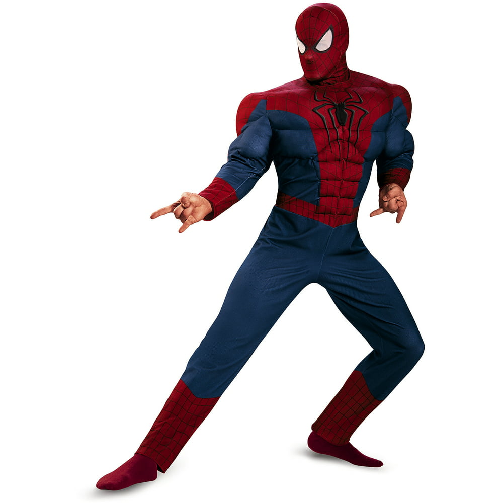 Spider-Man 2 Muscle Men's Adult Halloween Costume - Walmart.com ...