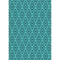 thumbnail image 1 of Ahgly Company Machine Washable Indoor Rectangle Transitional Bright Cyan Blue Area Rugs, 3' x 5', 1 of 7