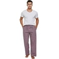 thumbnail image 6 of CYZ Men's 100% Cotton Poplin Pajama Lounge Sleep Pant, 6 of 9