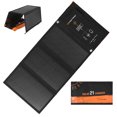 thumbnail image 1 of 21W Foldable Solar Charger Waterproof Sun Power Panel Charge Dual USB Ports Portable Power Source, 1 of 8