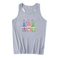 thumbnail image 4 of Women's Pullover Sleeveless Printing Solid Color Vest Tops, 4 of 4