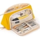 thumbnail image 1 of Large Capacity Pencil Case, Marker Pen Case, Simple Stationery Bag, School and Office Organizer for Teens and Girls - Yellow, 1 of 5