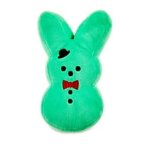 Peeps 6" Plush Scented Bunny Green with Bowtie