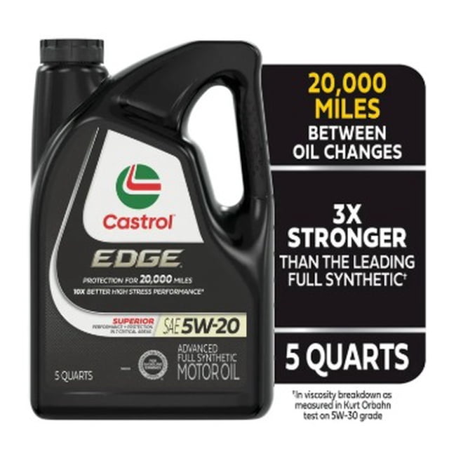 Castrol Aceite Edge 5w20 Sintetico 4.73l