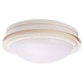 thumbnail image 3 of Hunter Fans Marine II 10" Energy Efficient White Outdoor Low Profile Globe, 3 of 4