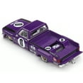 thumbnail image 4 of Chevrolet Silverado Dually KAIDO V1 Truck #0 Purple Met "Kaido House" Special 1/64 Diecast Model Car by True Scale Miniatures, 4 of 5