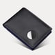thumbnail image 1 of Cartera Para Hombre Cartera Para Hombre Monedero de piel auténtica con etiqueta de aire para hombre, antipérdida, para regalo de padre (negro), 1 of 8