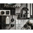 thumbnail image 3 of Moen DN0790BL Iso Vanity Glass Shelf, Matte Black, 3 of 5