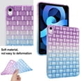 thumbnail image 6 of ELEHOLD Glitter Case for iPad 10th Generation (2022) Slim Thin Clear Full Body Protective Anti-Scratch Shockproof Gradient Glossy Back Case for iPad 10th Gen 10.9 inch - Blue Purple, 6 of 7