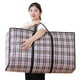 thumbnail image 3 of Bolsa de mudanza, bolsa tejida, venta al por mayor, bolsa de embalaje de equipaje gruesa, bolsa de almacenamiento de mano con edredón impermeable de gran capacidad, 3 of 5