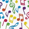 thumbnail image 4 of Sticko Solid Multicolor Sparkler Music Notes Themed Vinyl Stickers, 44 Pieces, 4 of 4