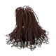 thumbnail image 2 of 100 piezas de correas de anillo para teléfono, correas de cordón, cuerda reutilizable para manualidades de bricolaje Marrón, 2 of 9