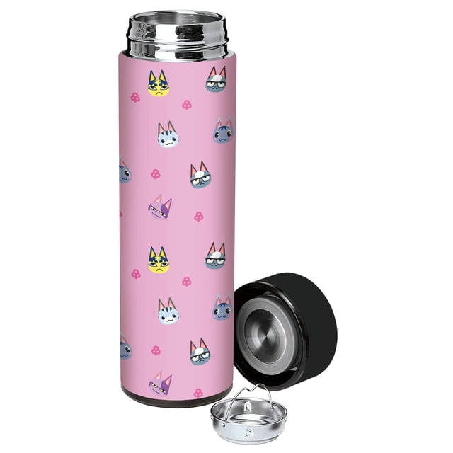 Botella de agua Controller Gear Animal Crossing, 500 ml, con aislamiento