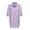 Purple, variant on Wdgfv Women's Cotton Nightgowns 3/4 Sleeve Sleep Shirt Button Down Soft Sleepwear Night Dress Purple S