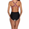 thumbnail image 3 of Vedolay Women Swimsuits Women's One Piece Swimsuits Tummy Control Bathing Suits V Neck Swimwear High Cut Monokini,Black S, 3 of 5