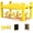 Yellow, variant on Brooder Plate for Chicks,11" x 15" Chick Heat Plate with Adjustable Height & Temp,200W Brooder Heater Warmer for Chicken Coops Poultry (Orange)