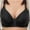 Black, variant on ALLLIST Wireless Lingerie for Women Plus Size Full Coverage Bralette Push up Embroidered Beige T-Shirt Womens Bras Size L
