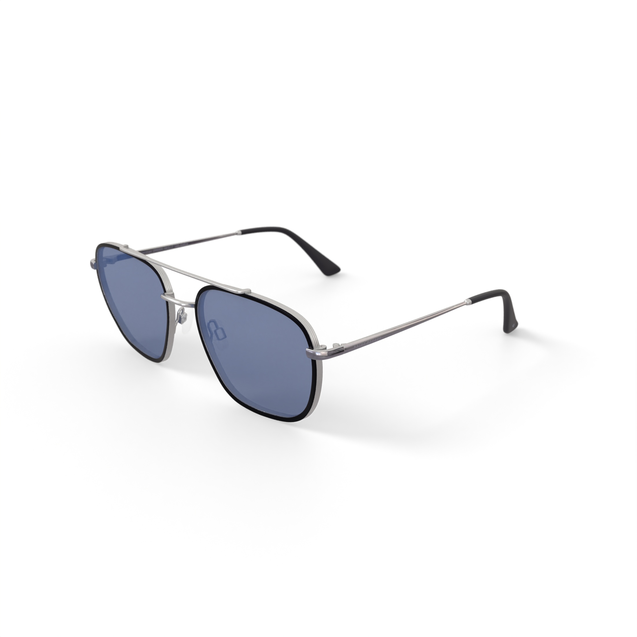 Prive Revaux The Glide Aviator Sunglasses – Handcrafted Privé Revaux Glide Champagne Gold/Grey Gradient – sunglass  main image 2