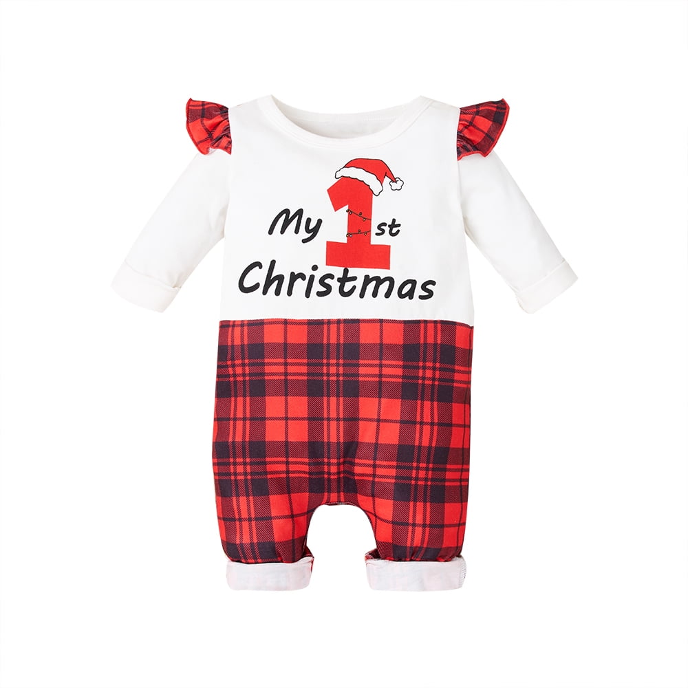newborn christmas romper