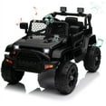 thumbnail image 1 of Sakiyrr 12V Powered Ride on Truck Car with Parent Remote Control, 3-Speed Electric Vehicle with LED Lights, Music Player, 1 of 8
