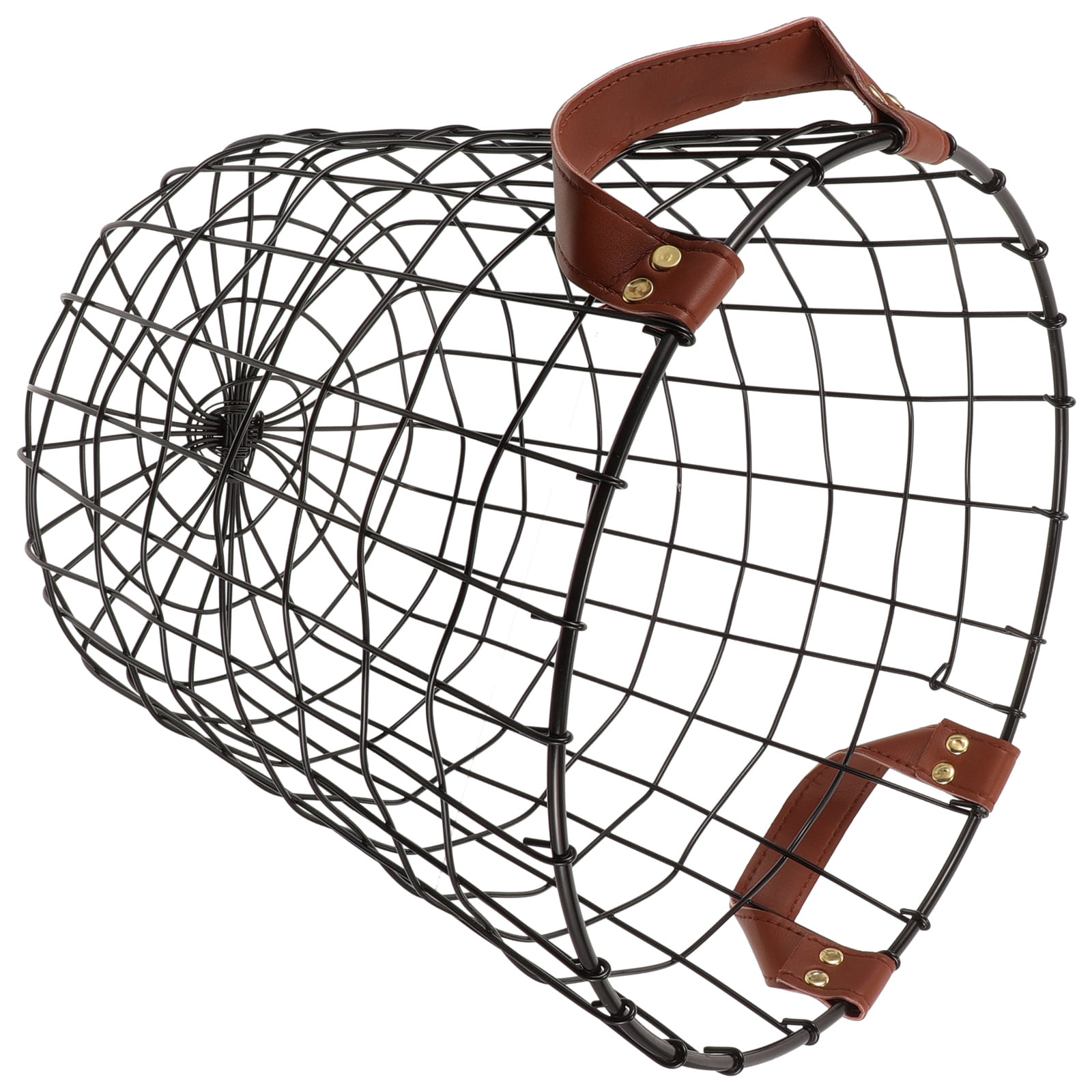 Raindrops Very Firewood Storage Basket Timeless Firewood Basket 30.00X30.00X28.00CM Black
