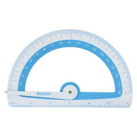Touch Antimicrobial - United Anti Bacteria Soft Touch Antimicrobial Protractor 6 1800 GN;BE;PK;OE 1 EA