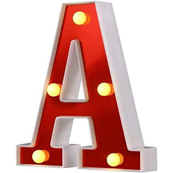 EONQY Marquee Letter Lights, 26 Alphabet Marquee Letter Lights Night Lamp for Home, Living Room, Birthday Wedding Party Decor