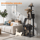 thumbnail image 3 of Torre Rascador Poli Pets Juguete Interactivo Niveles Escalera, 3 of 7