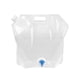 thumbnail image 3 of Camping Bolsas de agua plegables plegables portátiles para exteriores Portador de bebida (Azul 5L), 3 of 4