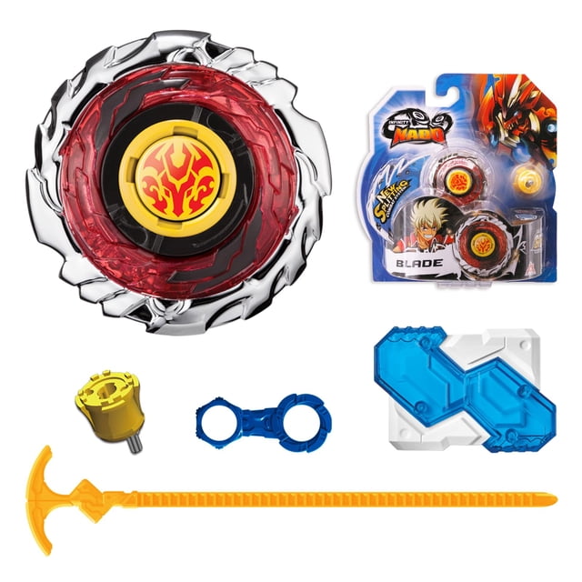 Set de batalla Spinning Tops Infinity Nado con lanzador para niños de 5 años o más