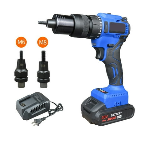 

Cordless Riveting Nut tool Automatic Electric Riveting Nut Machine With Battery