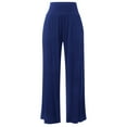 thumbnail image 4 of KDFJPTH Women's High Waisted Wide Leg Loose Casual Pants Sports Beach Vacation Comfortable Home Casual Pants, 4 of 4