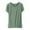 Mint Green, variant on Bixock Summer Tops for Women,Short Sleeve Shirts for Women,Blouse for Women Solid Color V Neck Washable Casual Lightweight Comfy Tops