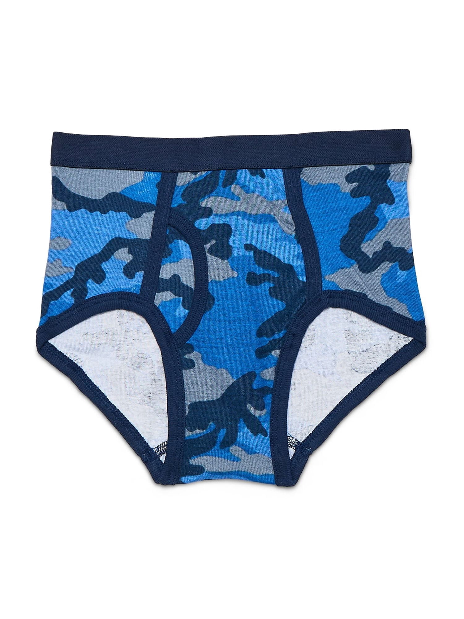 Wonder Nation Boys Brief Underwear, 10-Pack, Sizes S-XL