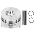 thumbnail image 2 of Diesel Engine Piston Kit, Engine Piston Replacement Kit Convenient with Iston Circlip and Pin for 190FB Air-cooled Diesel Engine for Man, 2 of 7