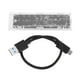 thumbnail image 1 of Caja disco duro SSD transparente M.2 NGFF SATA USB3.1 Tipo C 10Gbps B-Key B +M Key, 1 of 9