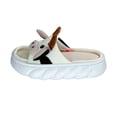 thumbnail image 3 of Pantufla Paikee Vaquita Talla Chica Blanca, 3 of 4