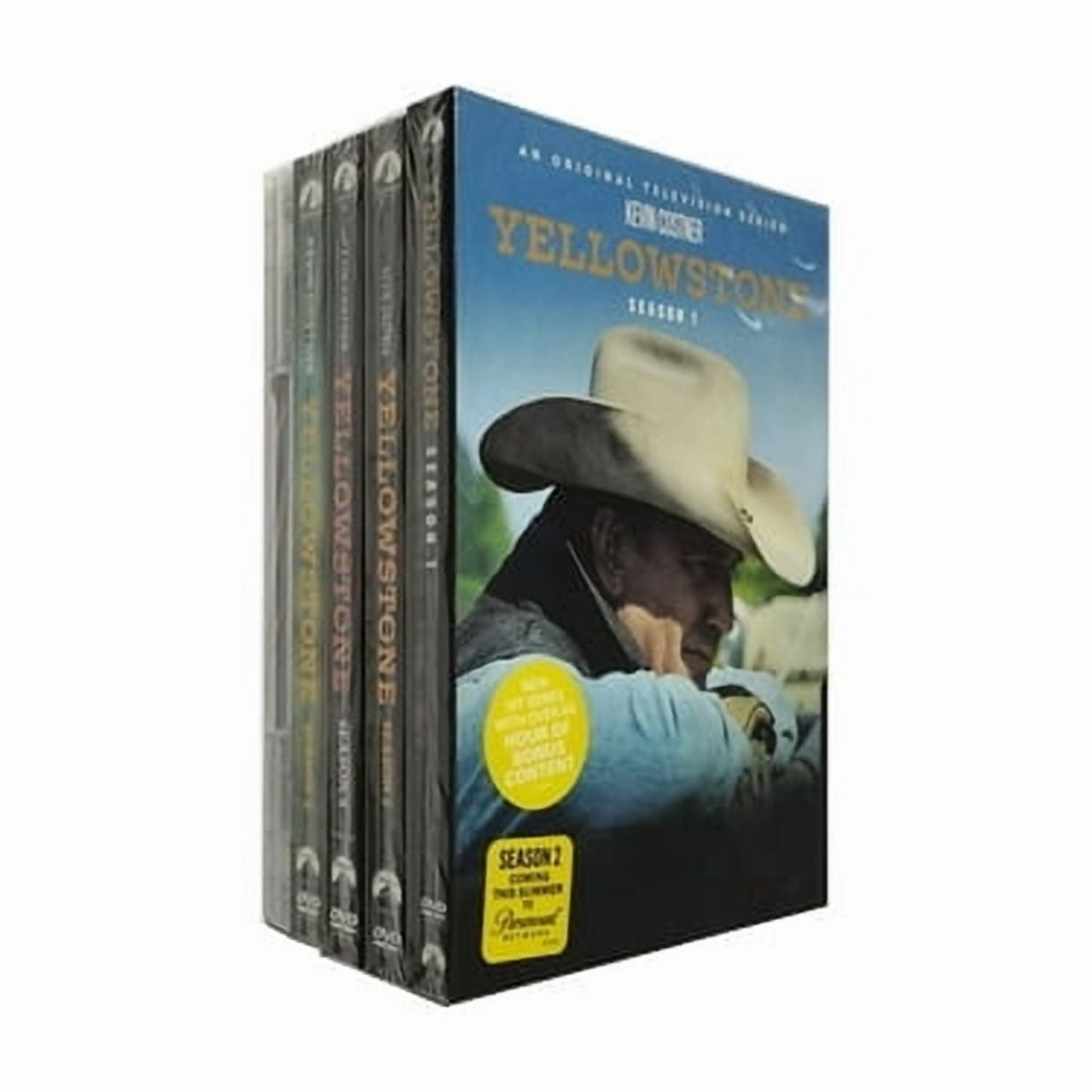 Yellowstone Complete Series Season 1-2-3-4-5 (part 1&2) DVD