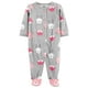 thumbnail image 1 of Mameluco Carter´s Child of Mine Niña 0-3 M Estampado Animales Gris, 1 of 4
