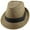 Olive/Black, variant on Gelante Summer Fedora Panama Straw Hats with Black Band - Black, L/XL