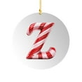 thumbnail image 2 of Ornements Alphabet pour Arbre de Noël, 26 Lettres Initiales Canne de Bonbon Pendentif Décoration Arbre de Noël, Monogramme Personnalisé Décorations Rouges pour Cadeaux Arbre de Noël Diy, 2 of 5