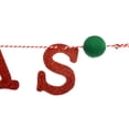 thumbnail image 1 of DEMDACO Merry Christmas Red and Green 65 Inch Wood and Polyester Beaded Christmas Garland, 1 of 2
