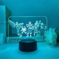 thumbnail image 5 of Luz nocturna LED 3D Donbrothers que cambia de color para niños, 5 of 5