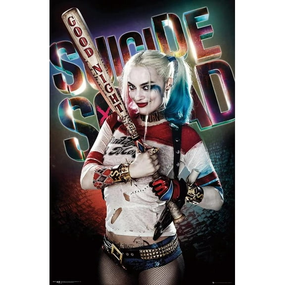 Harley Quinn Poster 12x18inch (30x46cm) poster, perfect for any room! Frameless art Wall Art Gift