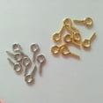 thumbnail image 4 of UPKOCH Jewelry Makers Eye Screw Metal Golden 300Pack Diy Projects, 4 of 6
