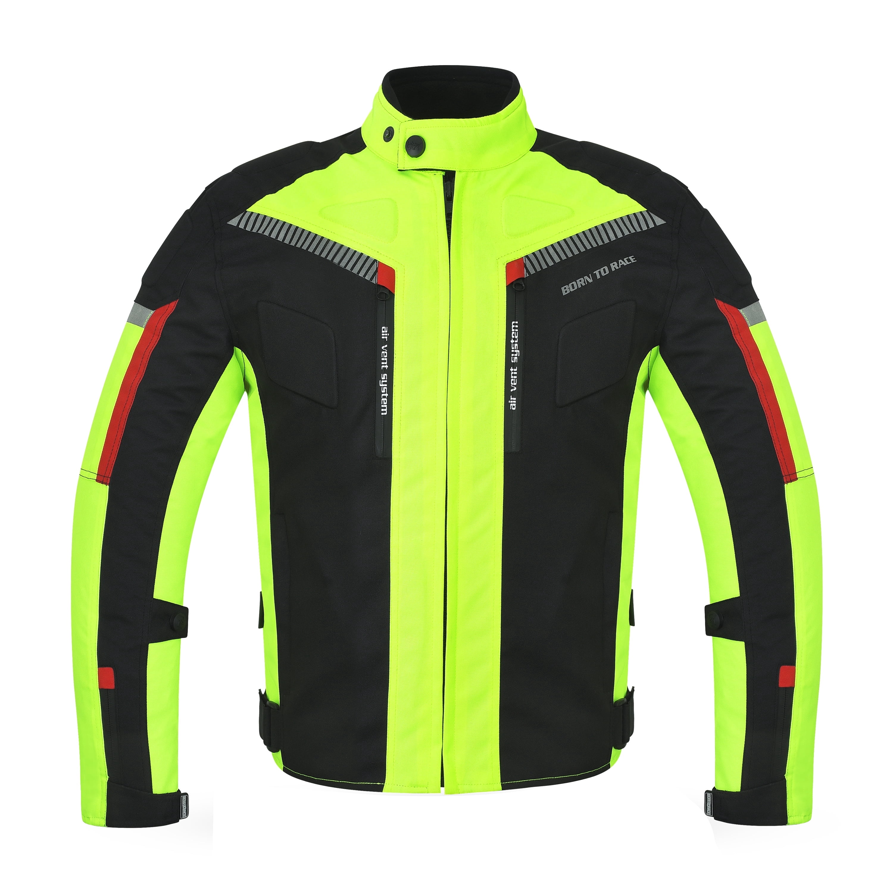 Fulmer Cool Mesh Men's Riding Biker Jacket with Armor, Breathable