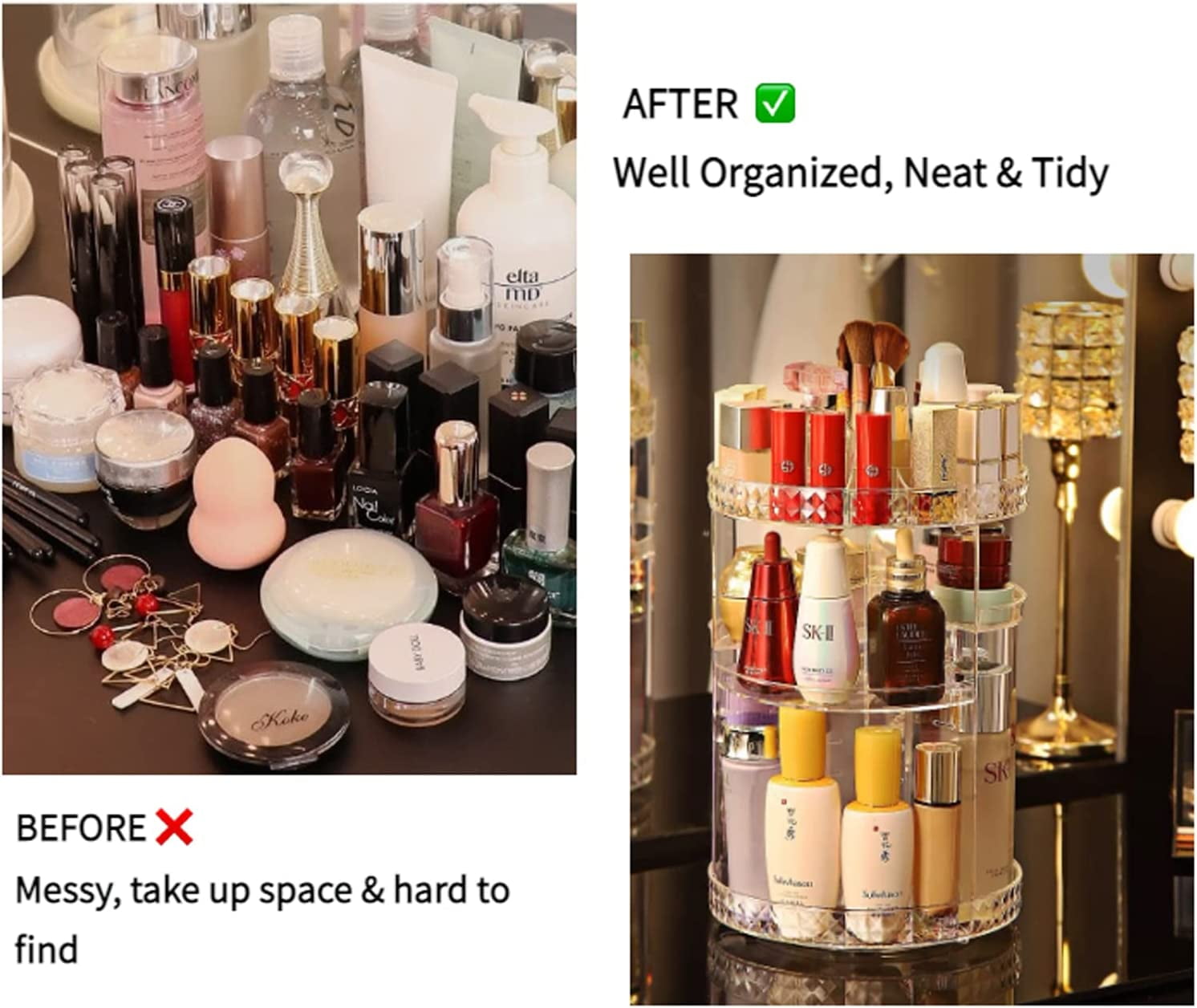 Auxmir Makeup Organiser, 360 … curated on LTK