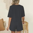 thumbnail image 6 of Pyhlmscde Women Summer Two Piece Outfits Sweatsuits 2025 Casual Lounge Skirt Shorts Matching Sets Trendy Short Sleeve Clothing,Summer Outfits for Women 2 Piece Set, 6 of 7