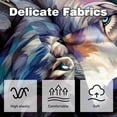 thumbnail image 3 of Wolf Elegant Velvet Throw Pillow Covers Set with Unique Patterns - 16x16", 18x18", 20x20" - Pack of 2 for Chair Pillow Covers and Various Occasions, 3 of 6