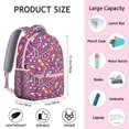 thumbnail image 6 of Beautiful Paisley Pattern Backpack – Perfect Paisley Gift for College, Spacious School Bag with Hidden Pocket, Lightweight Laptop Backpack for Commuting, 6 of 6